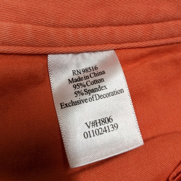 Coldwater Creek Coral bootcut Pants - Picture 6 of 10